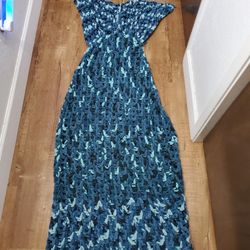 Crochet Mermaid Tail Blanket 