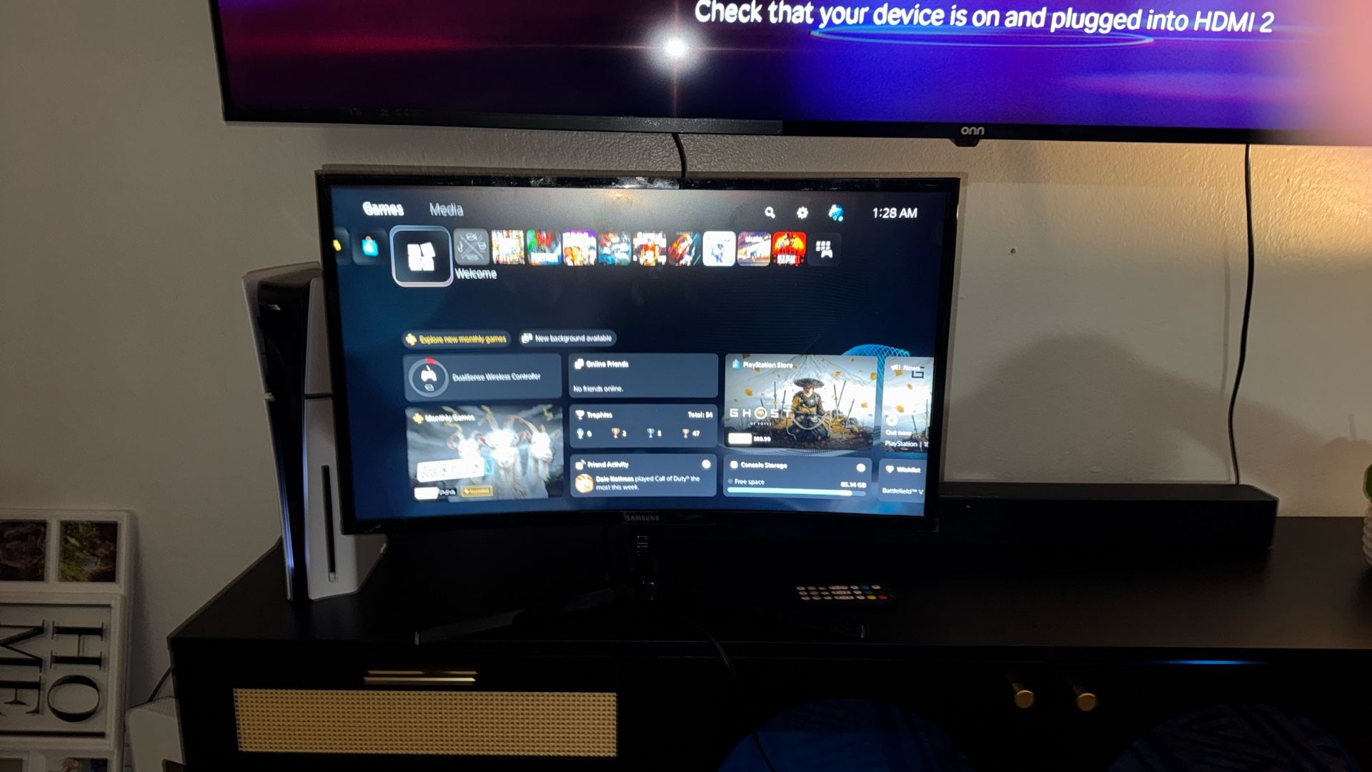 Samsung's 27" Essential S3 Curved Monitor