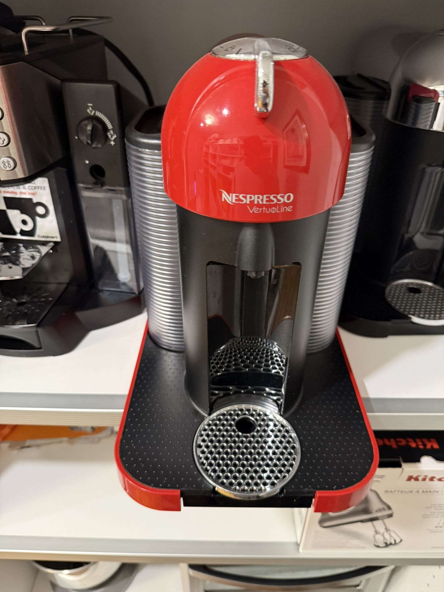Nespresso Vertuline Coffee Machine Red