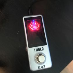 Blaxx Electrical Guitar Chromatic Tuner Pedal