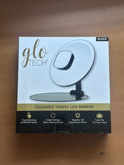 Foldable Travel LED Mirror