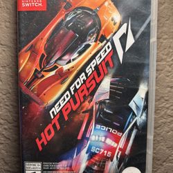 I’m asking$35  for need for speed hot pursuit for the Nintendo switch