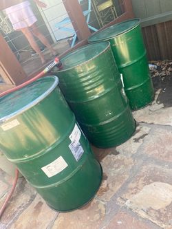 50 gallon drums x4
