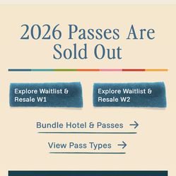 LF WKnd TWO    3DAY PASS