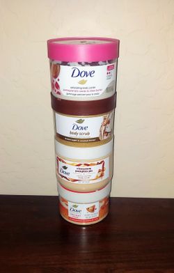 Dove Body Scrub- $4 Each- x Streets Ray/Higley