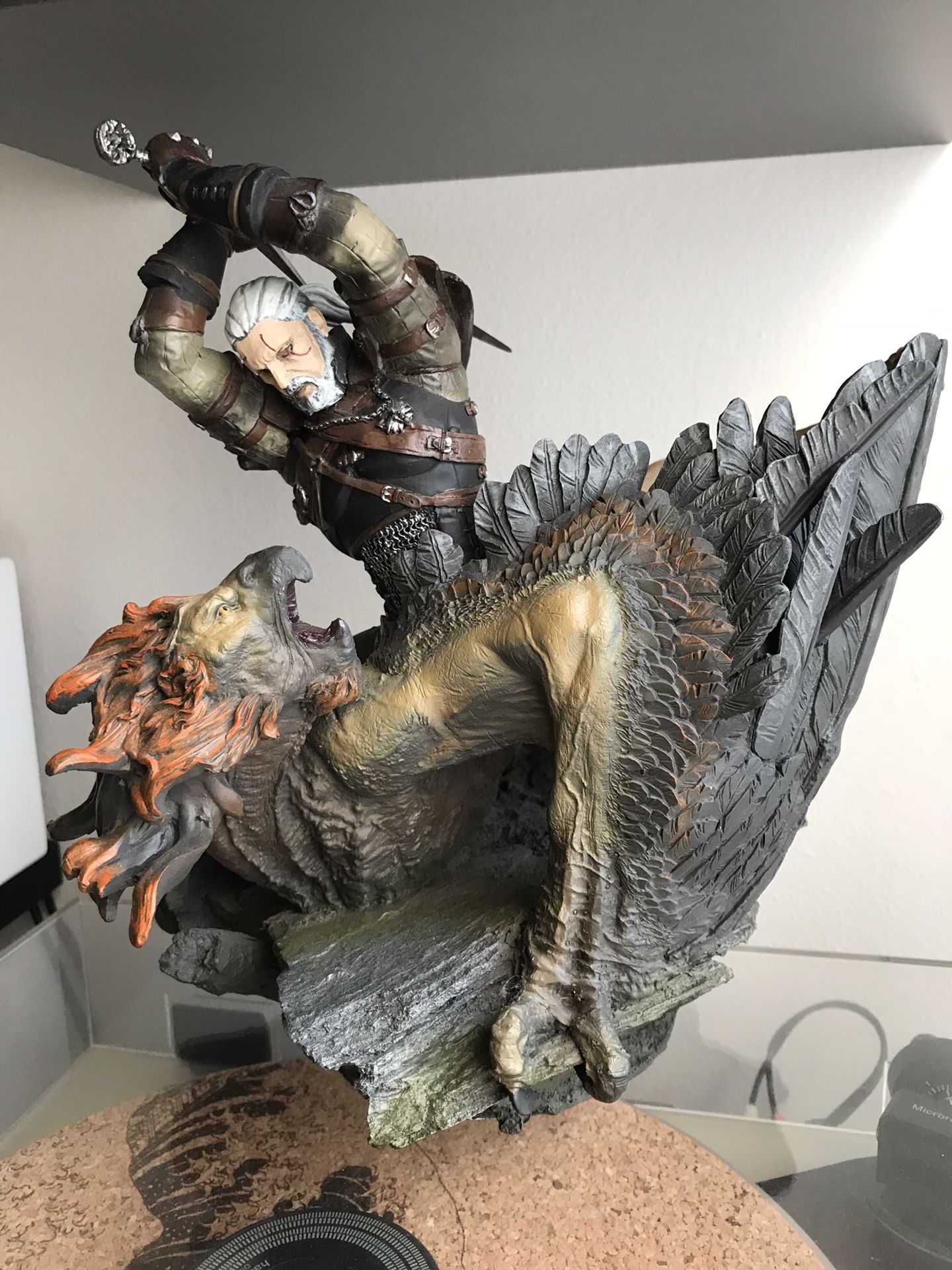 Limited Edition Witcher 3 statue: “Geralt Battling a Griffin”