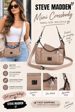 Steve Madden Mini Crossbody Bag nwot
