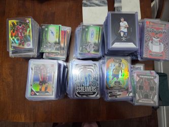 Soccer card lot 400 cards