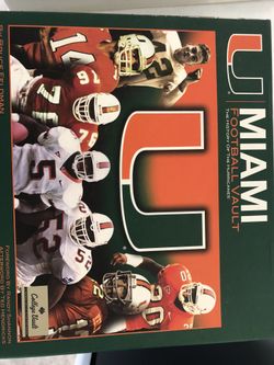 Miami University Football Vault Hardcoverw