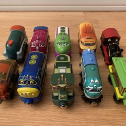 Wooden Train Cars.  10 total