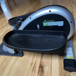 Stamina Inmotion Compact Strider Foot Exercise Machine - Under Desk Elliptical - Standing or Seated Elliptical Fitness Equipment