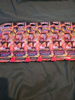 Pokemon phantasmal flames sleeved booster
