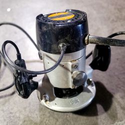 Vintage Heavy Duty Craftsman Router With Carrying Case In Good Working Condition