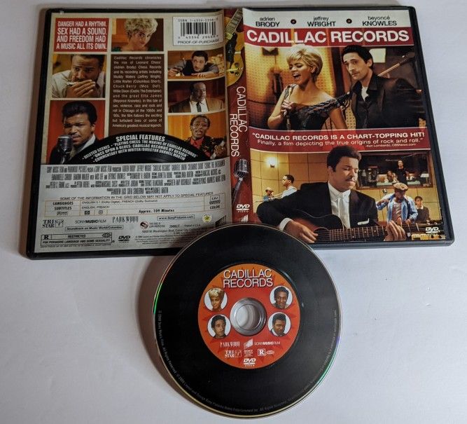 Cadillac Records DVD Movie Year 2008 Info Below