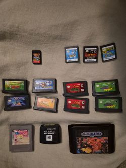 Assorted games,GB ,GBA,SWITCH, DS, GENESIS