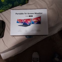 Portable Tri Screen Monter