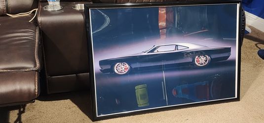 Dodge Charger Framed Poster