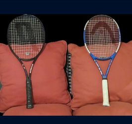2 tennis rackets