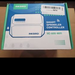 Smart Sprinkler Controller WiFi 6 Zones, INKBIRD IIC-600-WIFI Irrigation Controller