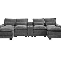 Small Gray Sectional 