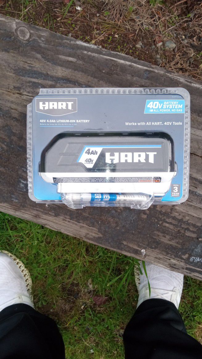 Heart 40 Volt Battery New In Box Never Opened.
