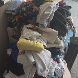 Yard Sale Baby  And Bike Spinning 