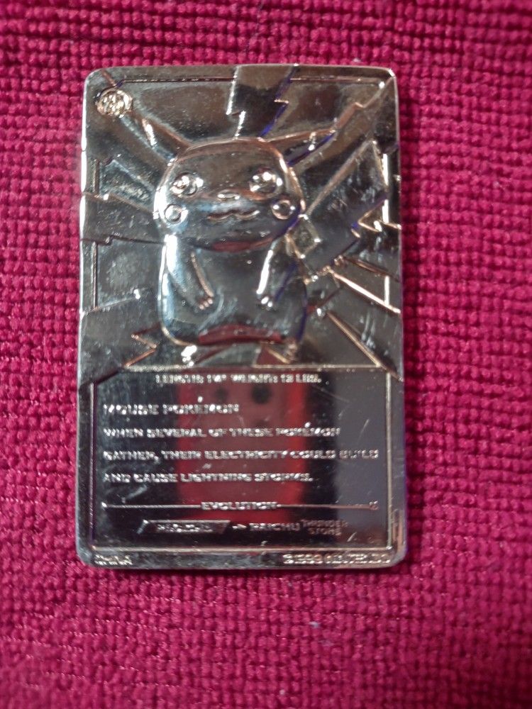 1999 gold plated pokemon card Gold Plated Mewtwo Card Pin –– Nostalgia Vault – Pinbadges LTD main image 1