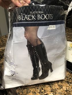 Black boots