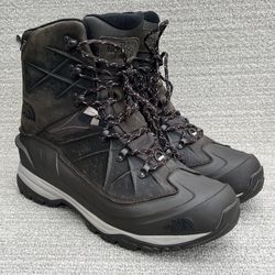 THE NORTH FACE Chilkat EVO II Brown Waterproof Hiking Boots Men's Size 11.5 US