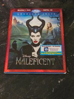Disney Maleficent Blu-ray + DVD + Digital HD