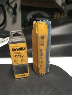 Sawzall Blades $1.25