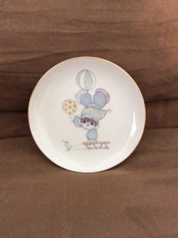 Precious Moments plate