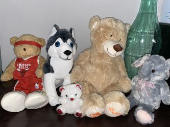 Teddy Bears, Wolf & Elephant