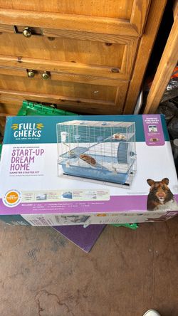 full cheeks hamster starter kit