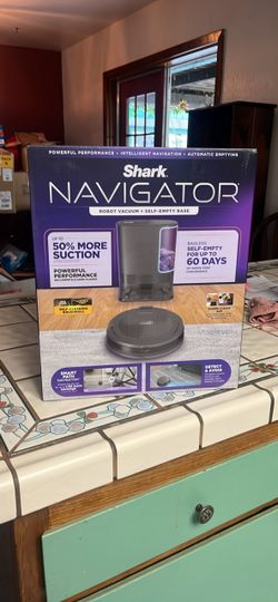 Shark Navigator Robot Vacuum with Self-Empty Base
