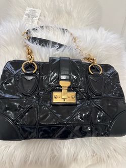 Black patent Mark Jacob leather purse