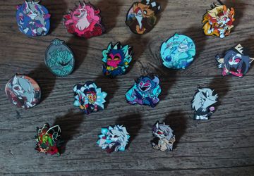 Helluva Boss - Official Enamel Pins (full set, or pick and choose)