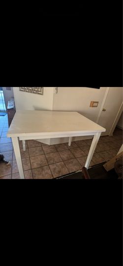 White table