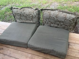 Outdoor Patio Cushion Set – 4 Pieces