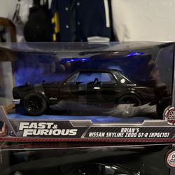 Jada Fast & Furious Brian’s Nissan Skyline 2000 GT-R (KPGC10) 1:24 Scale
