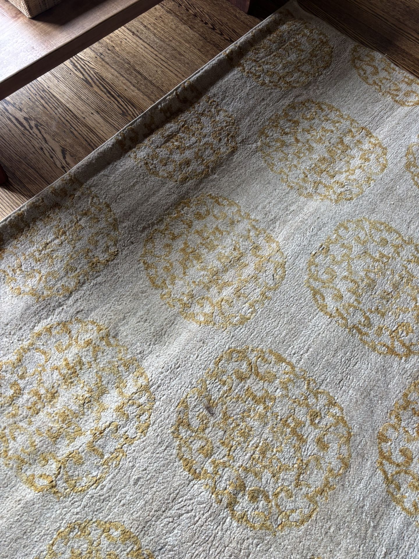 Free Area Rug 122” by 94”