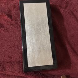 Towel Sterling silver inlaid top heavy jewelry box