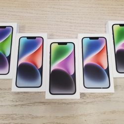 Apple IPhone 14 Unlocked Brand New 128GB - 5 Dollars Down No Credit Needed 