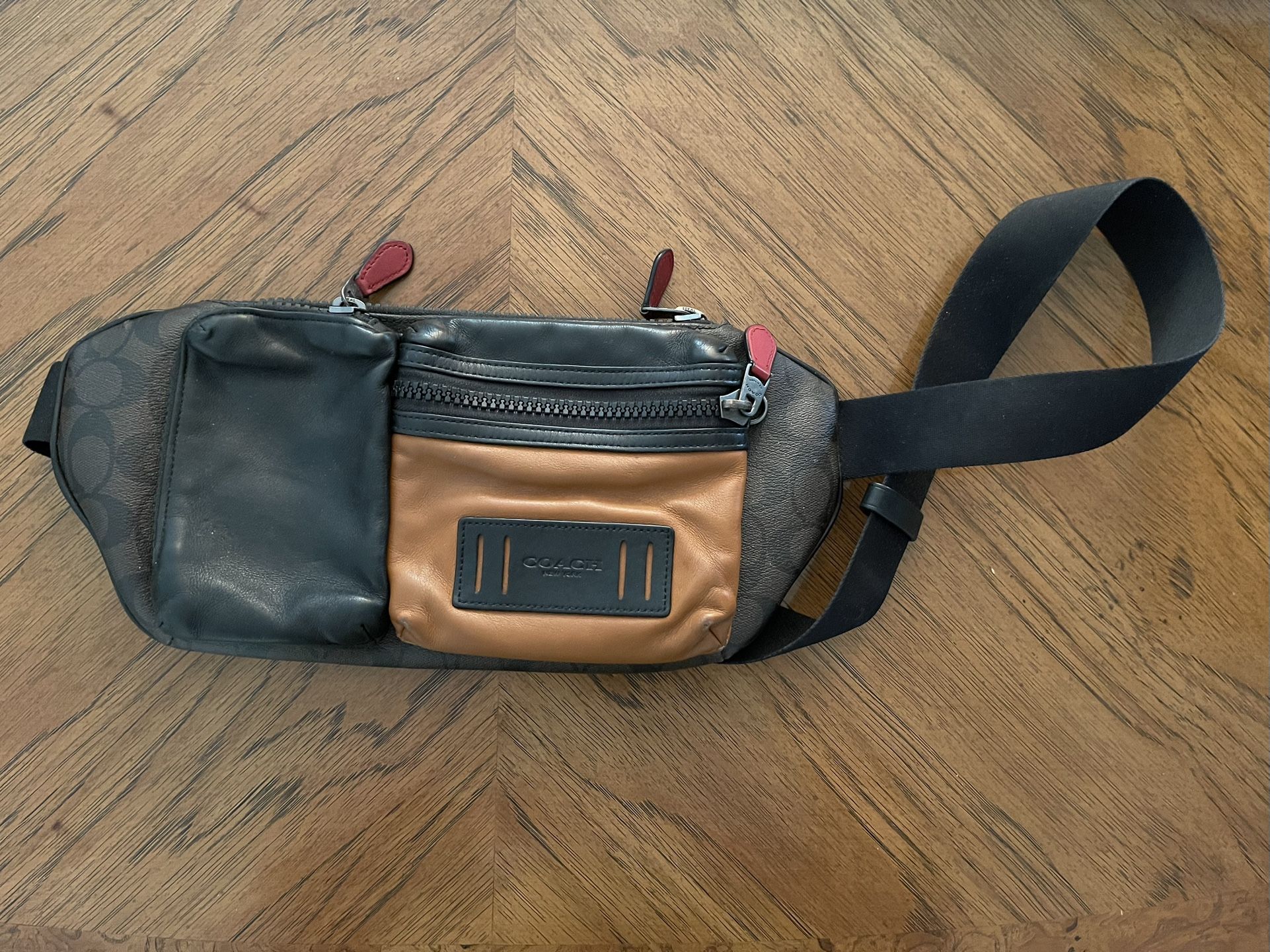 Coach New York Leather Rider Belt Bag