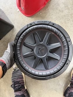 12” Kicker Comp VR subwoofer