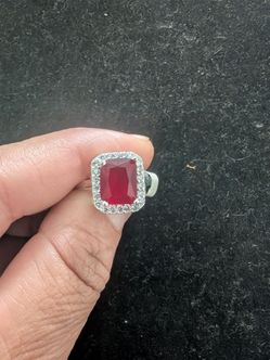 Silver 9.25 ring size 7