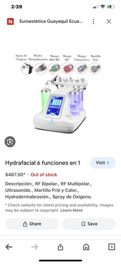 Professional Idrofacial Machine New