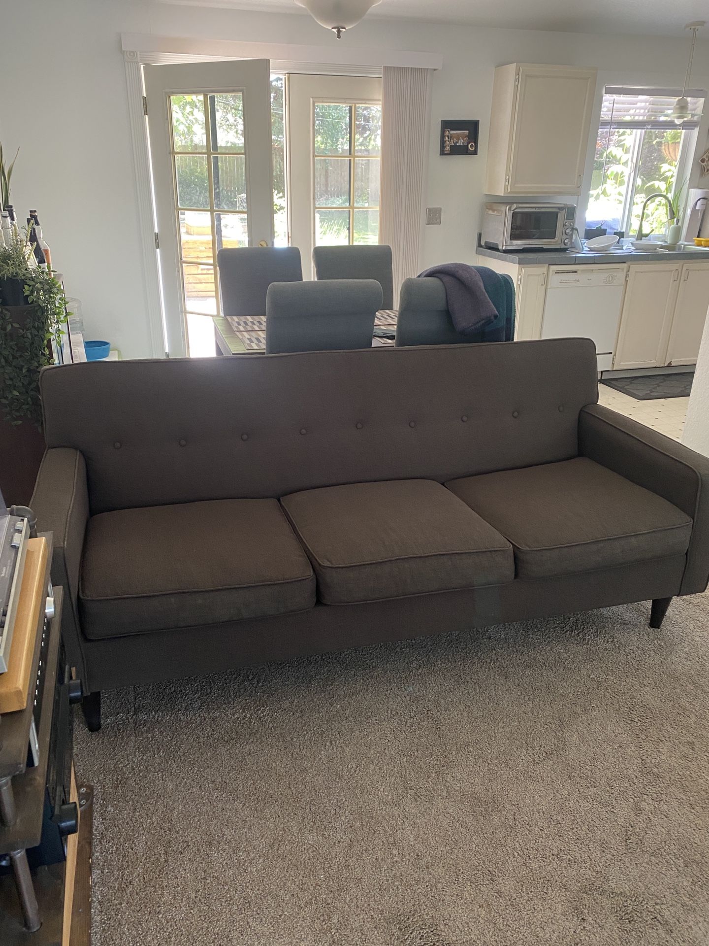 Dark Grey Couch
