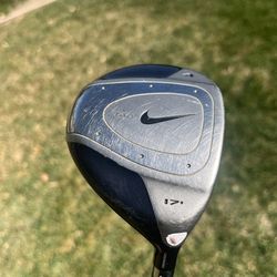 EXCELLENT NIKE T40 GOLF FAIRWAY WOOD 17* #4 w FUJIKURA STIFF