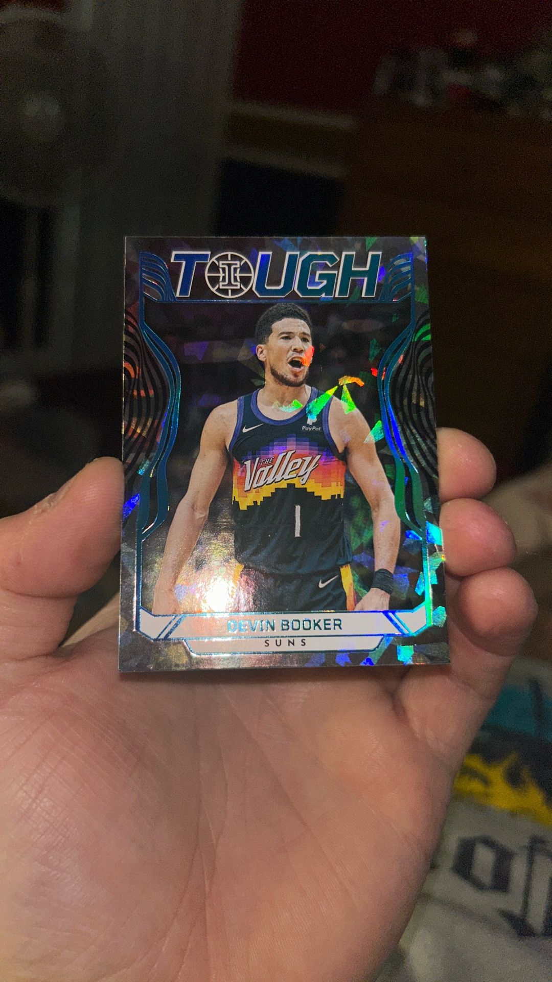 2021-22 Panini Illusions Devin Booker Case Hit Tough SSP #12 Phoenix Suns